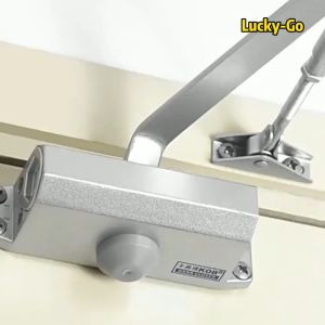 360°25-45KG Door Closer Penutup Pintu Otomatis Door Closer Tahanan Pintu Kunci Pintu Penutup Pintu Otomatis Peralatan Penutupan Pintu Kecepatan Disesuaikan