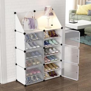 BAQILING | Multi-function Shoe Rack Transparent Under Desk Dustproof