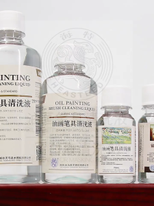 1 Bottle Oil Brush Cleaning Liquid 500ml Odorless Oil Painting Brush Cleaner Efficient Cleaning