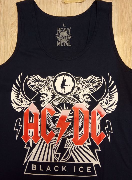Heavy Metal AC/DC Band Tank Top Sando Tees | Lazada PH