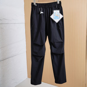 Mens Summer Outdoor Quick Dry Sweat Absorbent Breathable Sports Casual Pants Trendy 3D Stereo Tailoring Upper Body Great