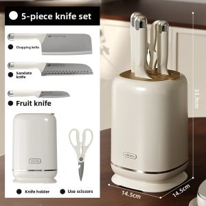 YIZHIFU | Kitchen Utensil Set with Baby Food Fruit Knife and Cutting Board