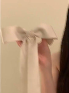 กิ๊บติดผมโบว์ริบบิ้นยาวพิเศษอารมณ์เกาหลีเครื่องประดับผม แฟชั่นผู้หญิง