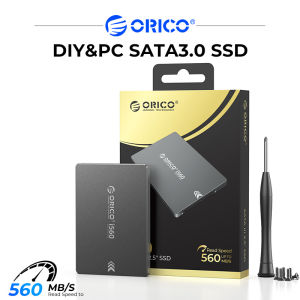 ORICO 2.5นิ้ว SATA3 550เมกะไบต์/วินาที SSD 128Gb 1TB 4TB สำหรับโน็คบุคตั้งโต๊ะดิสก์ SATA 2.5 SATA3ฮาร์ดไดร์ฟภายใน SSD