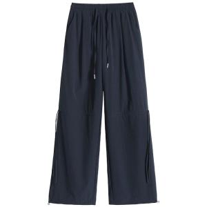 LANGPIN | Ice Silk Quick Dry Womens Sports Pants Summer 2025 New Cool Trend Design Double Wear Multi Purpose Cuffed Long Leggings