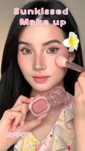 PINKFLASH (F20) OhMyHoney Blush Soft Powder Naturally Pigmented Blush Powder Cheek