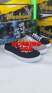 Sepatu Sendal Kasual Santai Pria Wanita Cowok Cewek Slip On Slop Murah Terbaru Anti Slip