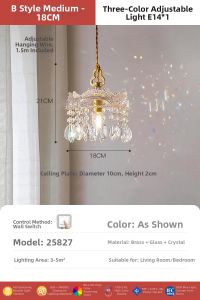 Entrance Crystal Small Pendant Light