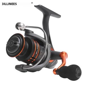 Máy Câu Cá Quay BILLINGS UD Series 5.0:1 Tỷ Lệ Bánh Răng 14LB Kéo Tối Đa Thân Nhôm Cho Nước Ngọt & Nước Mặn