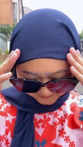 SKYSHOP HIJAB DAINTY PASHMINA BY MONEL BAHAN CERUTTY KERUDUNG PASHMINA MURAH CANTIK POLOS