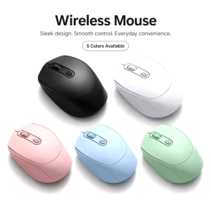 【SG LOCAL | READY STOCK】Rechargeable Wireless Mouse Dual-Mode 2.4G + Bluetooth – USB-C – Silent Click - Compact Design