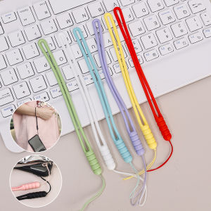 New Wrist Straps Hand Lanyard Silicone Charms for Mobile Phone Camera Keys Cord Chain Cute Lanyard Keychain Keycord Hanging Rope