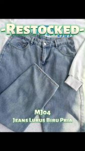 MANNING MJ04 Jeans Pria Celana Jeans Dasar Kaki Lurus Celana Kasual Serbaguna pria celana pria jeans celana jeans pria longgar jeans baggy celana panjang jeans panjang pria