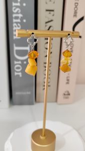 风情琥珀耳环 | Amber Earrings