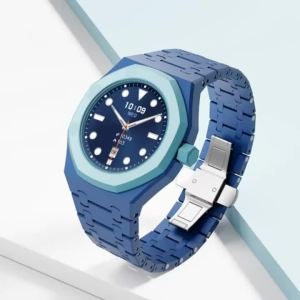 Ceramic Modification Kit for Swatch x AP Royal POP Biomaterials Watch Case Strap Pocket Watch Trend Watch Modification Accessory