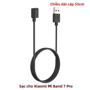 Cáp Sạc Từ Tính USB Cho Xiaomi Mi Band 7/Pro 6/5/4/3/2 Bộ Chuyển Đổi Dữ Liệu Sạc Nhanh Tương Thích Với Mi Band