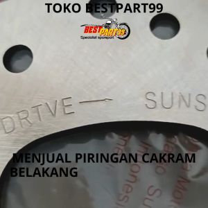 Piringan cakram belakang honda KCJ untuk motor NEW MEGAPRO TIGER REVO SUPRA GTR CB 150R CBR 150R AHM berkualitas original asli ori