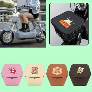 Electric Bike Basket Liner Bag Front Waterproof