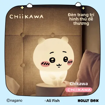 XUNNIAN | Hình Đèn Chiikawa Bật Bằng Cảm Ứng
