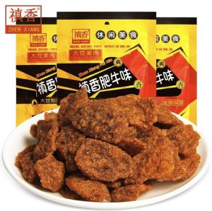 禛香 香菇肥牛 Musk mushroom beef soybean meat 23g