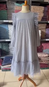 Gamis Felia Kids: Maxi Gamis Anak Perempuan 3-11 Tahun