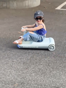 2025new childrens electric twisting car adults can sit in anti-rollover kart baby rocking car