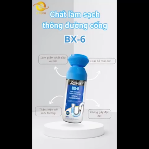 Thông tắc bồn rửa bát thông đường ống OTECH BX-6 (450ml) Foam cleaner pipeline cleaning agent