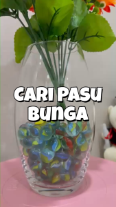 Premium Crystal Clear Glass Vase for Flower Arrangement & Home Decor | High-Quality Thick Glass Floral Vase (Oval / Bala / Barrel Shape) - Aesthetic Table Centerpiece for Weddings Office & Living Room