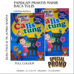 BUKU TK JUMBO - LANCAR DAN PINTAR CALISTUNG UNTUK PAUD DAN TK