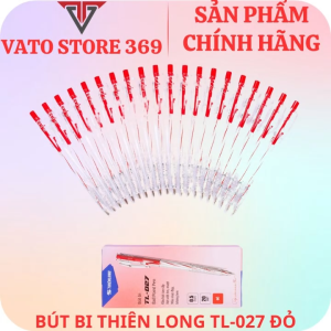 Bút bi THIÊN LONG đỏ TL-027