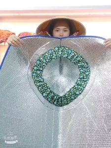 Tấm bọc nón lá bao nón lá Chống Nắng/ Mưa Khổ LỚN Cách Nhiệt Phù Hợp Cho Nông Dân  loại có bọc vải  SẢN PHẨM KHÔNG BAO GỒM NÓN LÁ