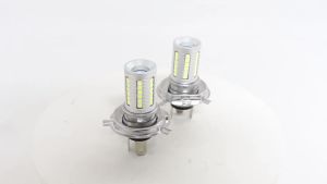 1PC H4 BA20D P15D 6500K LED Xe Máy Đèn Pha Bóng Đèn 45SMD Xe Máy Chạy Ban Ngày Ánh Sáng 12V Xe Ô Tô Chiếu Sáng