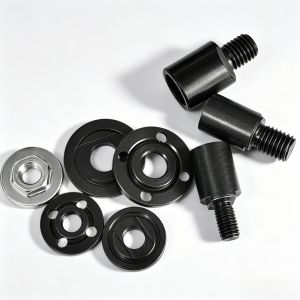  Angle Grinder Adapter Durable Thread Slotting Tool Connector Screw Adapter Hex Nut Converter Plate Retrofitting Accessories