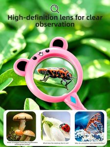 XUEDELE | Child-Friendly Portable Handheld HD Magnifying Glass