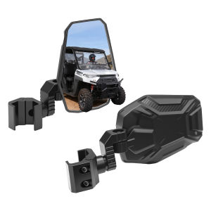 KEMIMOTO UTV Rearview Mirrors Fit Pro-Fit Cage Compatible with Polaris Ranger General for Can-Am Defender Maverick Trail for SXS