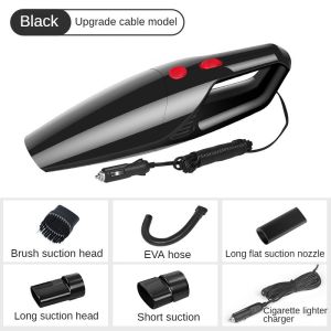 HELLOLEIBOO | Car Vacuum Cleaner Portable Corded Vacuum Cleaner 6000PA Powerful Handheld Vaccum Cleaner High Suction for Car