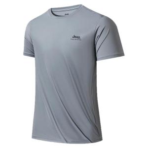 Jeep | Jeep Quick Dry Outdoor Sports T-Shirt Mens Official Cool Sensation Breathable Short Sleeve Summer Mountain Sweat Absorbent Loose Mens Wear