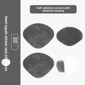 Self-Adhesive Sport Shoes Heel Patch Repair Sticker Mesh Surface Inner Lining Tear Repair Label Red Pork Brand