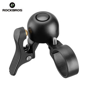 ROCKBROS Cycling Bell Road Bike Horn Waterproof Copper Alloy Bell Bicycle Drop Bent Handlebar Horn Crisp Warning Cycling Bells