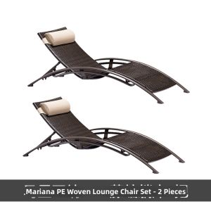 ST MIRREN | Waterproof Rattan Lounge Bed