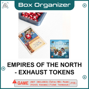 Empires of the North - Exhaust Tokens Board Game Box Organizer Insert
