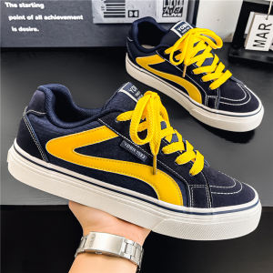 Breathable Soft-soled Men Canvas Shoes Casual Sneakers