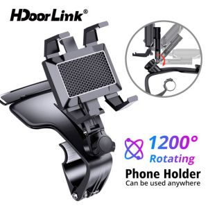 Car Phone Holder Mount Cell Phone Car Mount for Car 1200 Degrees Rotation Dashboard Clip Mount Car Phone for Auto Air Vent Phone Holder