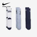 Nike Kaos Kaki Unisex Everyday Cushioned (3 Pairs) - Multi-Colour [FQ0325-902]. 