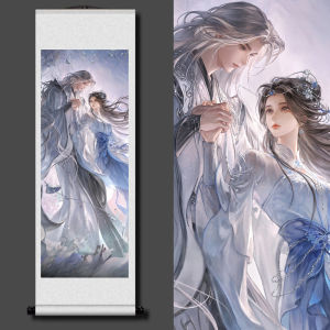 Đạo Cụ Vẽ Treo Bằng Lụa Tự in Hình Chân Dung Cướp Biển Cỡ Lớn Của Trung Quốc Hoạt Hình Văn Hóa Sáng Tạo Đồ Chơi