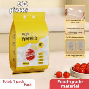 SIVASS | Disposable Food Grade Elastic Mouth Cover For Food Storage