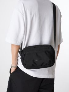 Mens Crossbody Bag Casual Single Shoulder Commuter Fashion Small Bag Lightweight Portable Mobile Phone Crossbody Bag