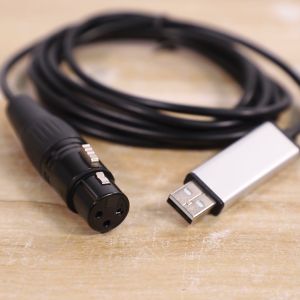 DMX512 USB DMX สายเชื่อมต่อ LED อุปกรณ์ควบคุมไฟเวที USB DMX สายเชื่อมต่อ DMX Controller