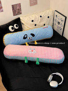 Dễ Thương Gối Dài Cho Nữ Giấc Ngủ Có Thể Tháo Rời Có Thể Giặt Hình Trụ Chân Gối Giữa Ngủ Gối Bên Giường Đồ