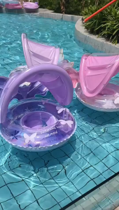 Salbabida floater for kids Sun Seat Childrens Swim Ring Baby Floating Swimming floaters inflatable